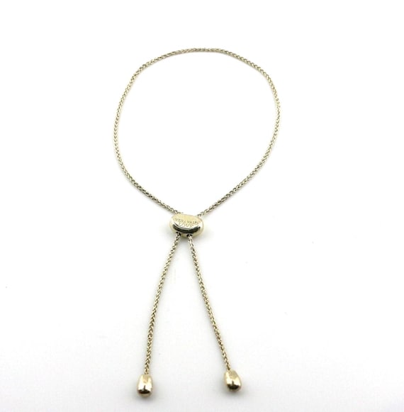 Vintage Vera Wang Love Collection Foxtail Braid Wheat Chain Design