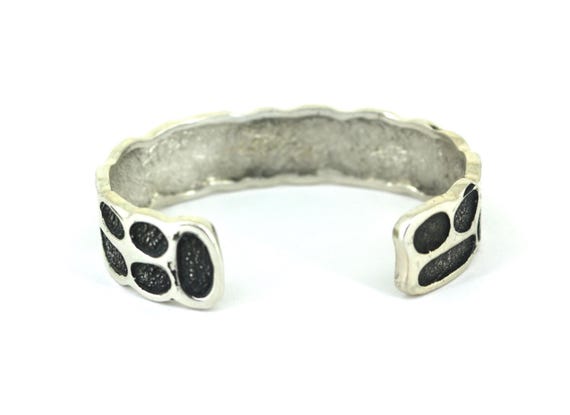 Vintage Cellular Inspired Pattern  925 Sterling S… - image 5