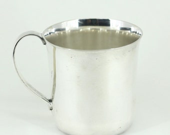 Authentic Tiffany & Co. Makers #23245 Baby Cup Sterling Silver 925 FW98