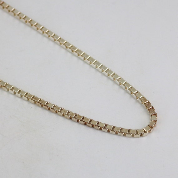 Italy 925 Sterling Gold Plated Faux Pearl Dangling Charm Chain Necklace 28