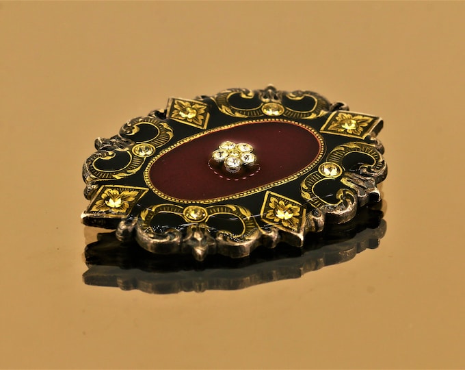 Vintage Beautiful Catherine Popesco France Design Pin/Brooch 925 Sterling Silver BB 1021