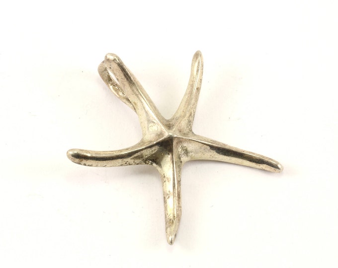 Vintage Stars & Shape Pendant 925 Sterling Silver PD 996