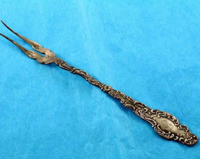 Antique Two Pronged Butter Pick Fork  FW 141-E