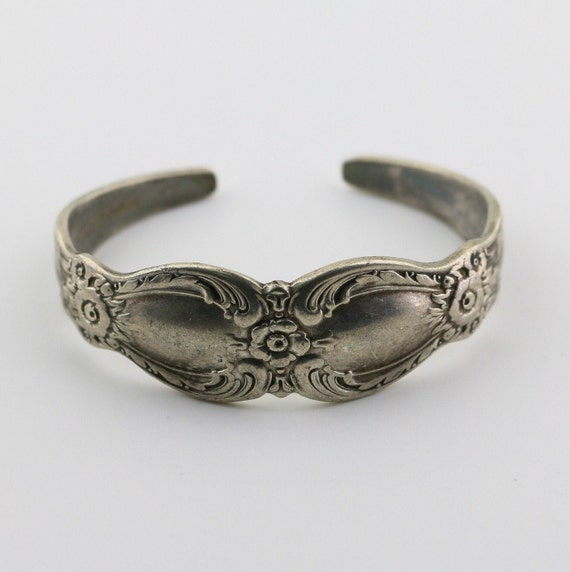 Silver plated cuff bracelet deals