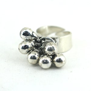 Size 8 Mexico Cha Cha Beaded 925 Sterling Silver RG 596