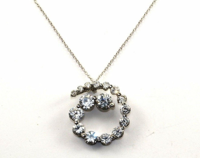 Elegant Classy Swirl Shiny Design Pendant Necklace 925 Sterling Nc 270(401744748225)