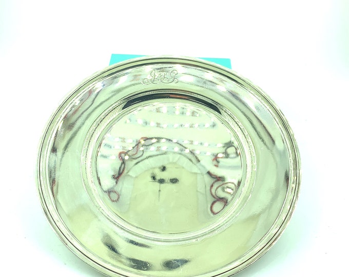 Authentic Plates | Tiffany & Co  Plates | 12 Plates Tiffany and Co  | JFG Design Plates | 925-1000 Sterling Silver Plates | OT 349N