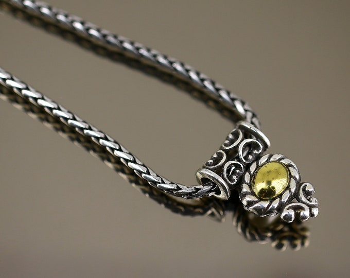 Vintage Taiwan Brighton Wheat Chain Two Sided Faux Pearl Gold Plated Oval Shape Pendant Design Necklace 925 Sterling Silver NC 2121
