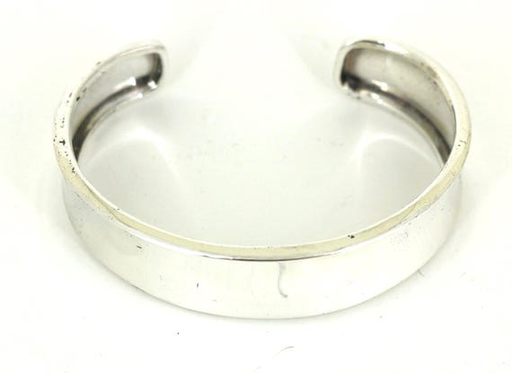 Vintage Ross-Simons Italian Polished Cuff Bracelet 92… - Gem