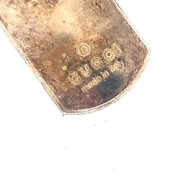 Dog tag cheap gucci