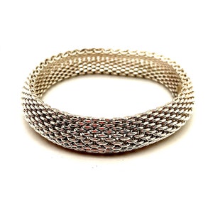Authentic Tiffany & Co Bracelet | Vintage Tiffany Bracelet | Weaving Design Bracelet | Sterling Silver Bracelet | BR 391S by GabrielStar