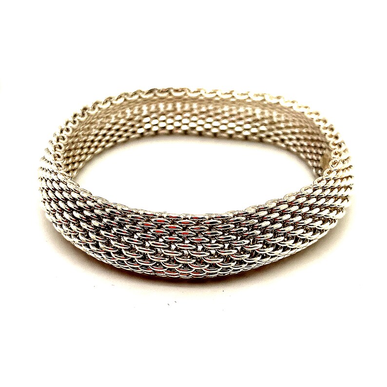 Authentic Tiffany & Co Bracelet | Vintage Tiffany Bracelet | Weaving Design Bracelet | Sterling Silver Bracelet | BR 391S by GabrielStar
