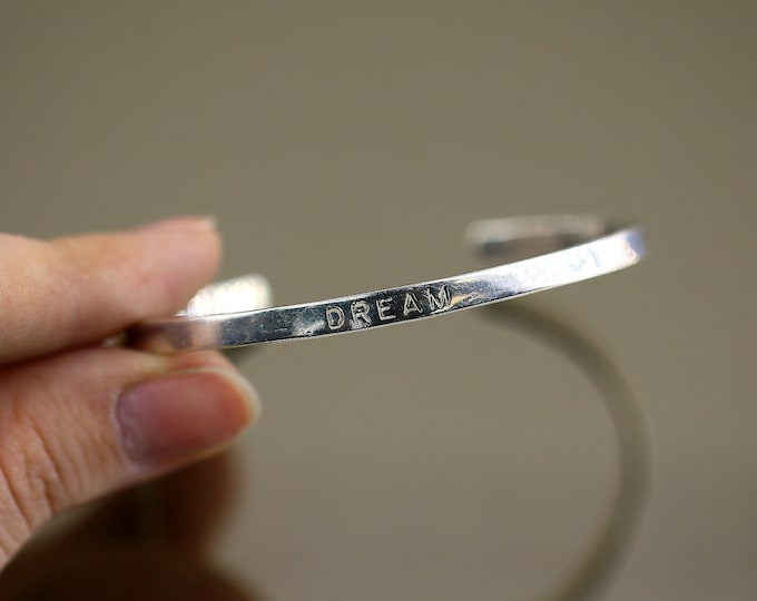 Vintage Dream Cuff Bracelet 925 Sterling Silver BR 1047