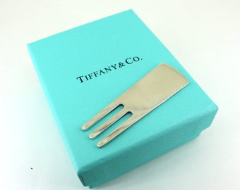 Vintage Tiffany Three Prong Golf Divot Tool 925 Sterling  Silver OT 178