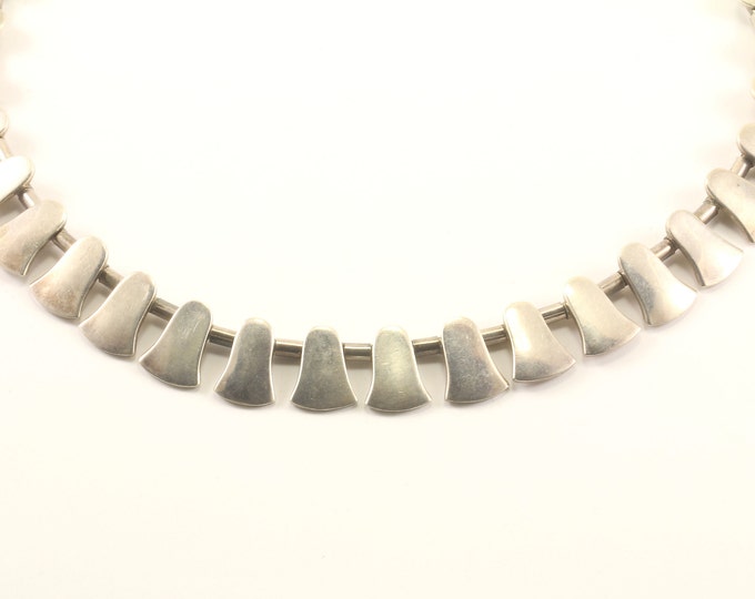 Vintage Tiny Axes Design Necklace 925 Sterling Silver NC 1341