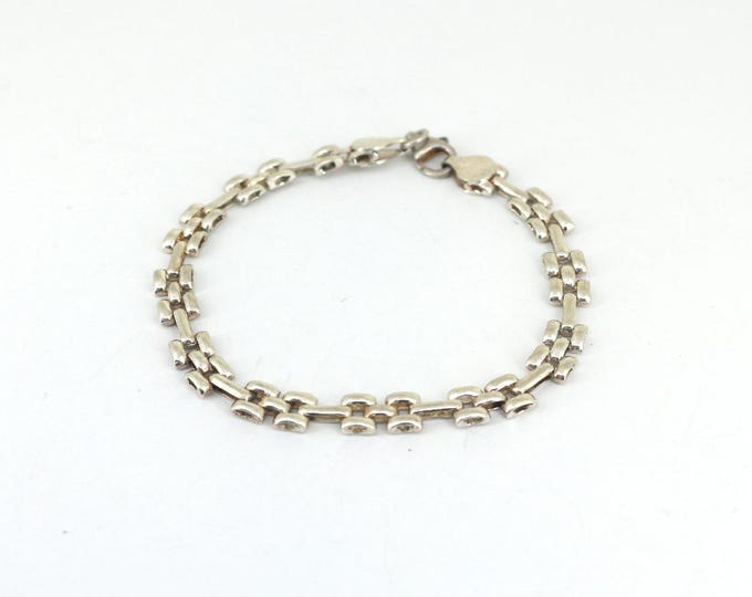 Vintage Italy Chain Bracelet Br 2213(123759770778)
