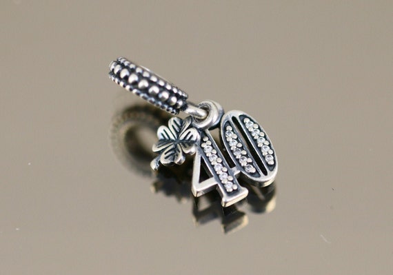 Authentic Pandora 40 Years of Love 791288 Charm Sterling 925 CH
