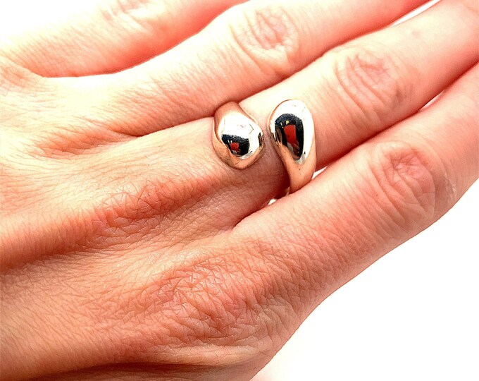 Vintage Ring | Mex Cc Design Ring | Multi Size  Design Ring | Spiral Design Ring | Sterling 925 Silver Ring | Size 7.5 RG 4440t