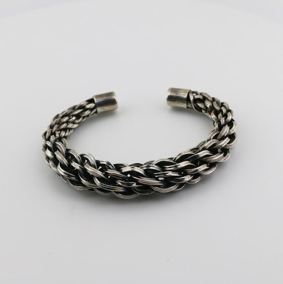 Vintage Thick Heavy Twisted Braid Braided Design … - image 1