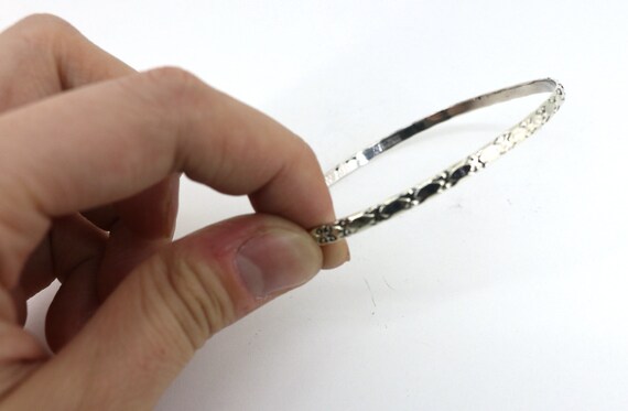 Vintage  Dane Craft Thin Stackable Bangle Bracele… - image 3