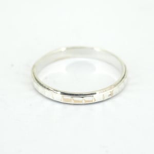 Vintage Size 10 Italy Milor Men's Carved Design Wedding Band Ring 925 Sterling Silver RG 4747