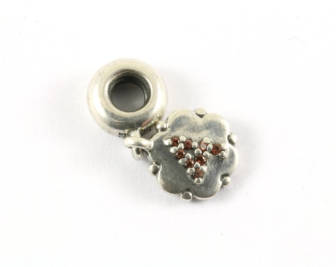 Authentic Pandora Special Numbers 4 Four #790550 Charm Sterling 925 CH 357-E