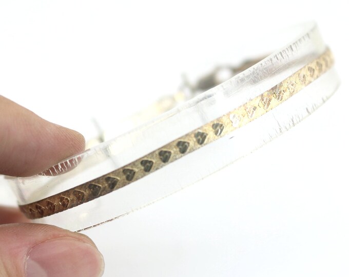 Vintage Italy Herringbone Engraved Heart Chain Design Chain Link Bracelet 925 Sterling Silver BR 688