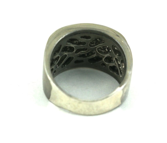 Vintage Size 14.5 CZ Men's Ring 925 Sterling Silver Rg 51 - Etsy