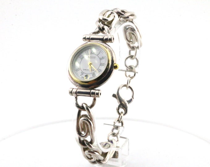 Vintage Ecclissi Japan Quartz  Watch Sterling OT 109