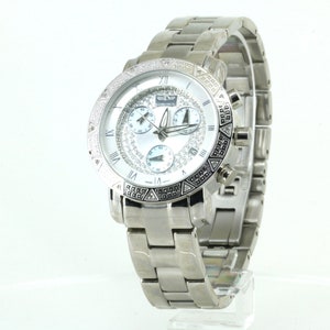 Authentic Techno Diezel Real Diamonds Japan Movement Men&#39;s Watch AL 88888