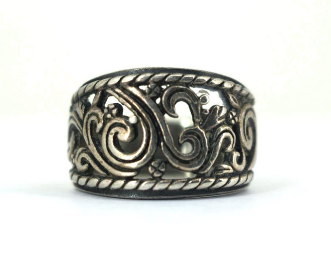 MARSALA Silver 925 Wide Band Ring RG 3639