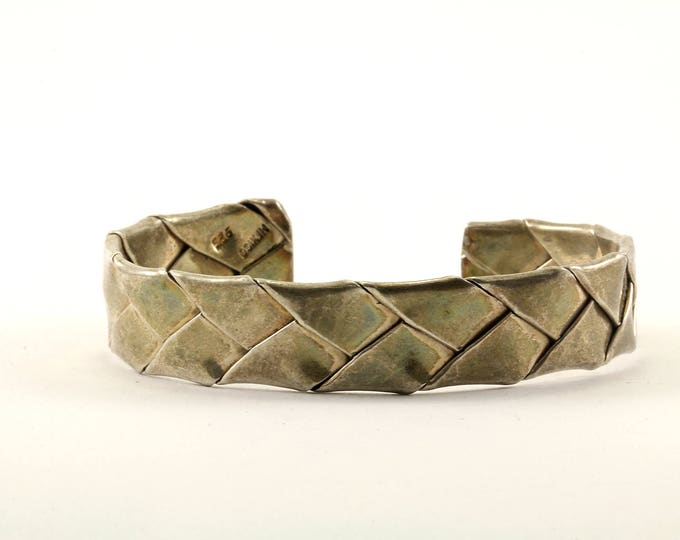 Vintage Bryde Design Cuff Bracelet 925 Sterling BR 780