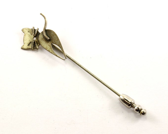 Vintage Cat Kitten Pin/Brooch 925 Sterling BB 631-E