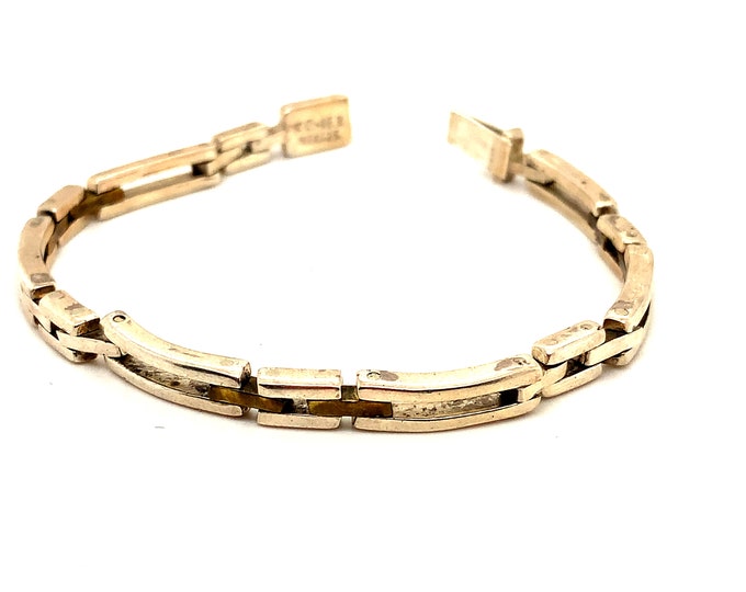 Vintage Bracelet | Chain Design Bracelet | Mexico Design Bracelet |TC-163 Design Bracelet | Sterling Silver 925 Bracelet | BR 196K