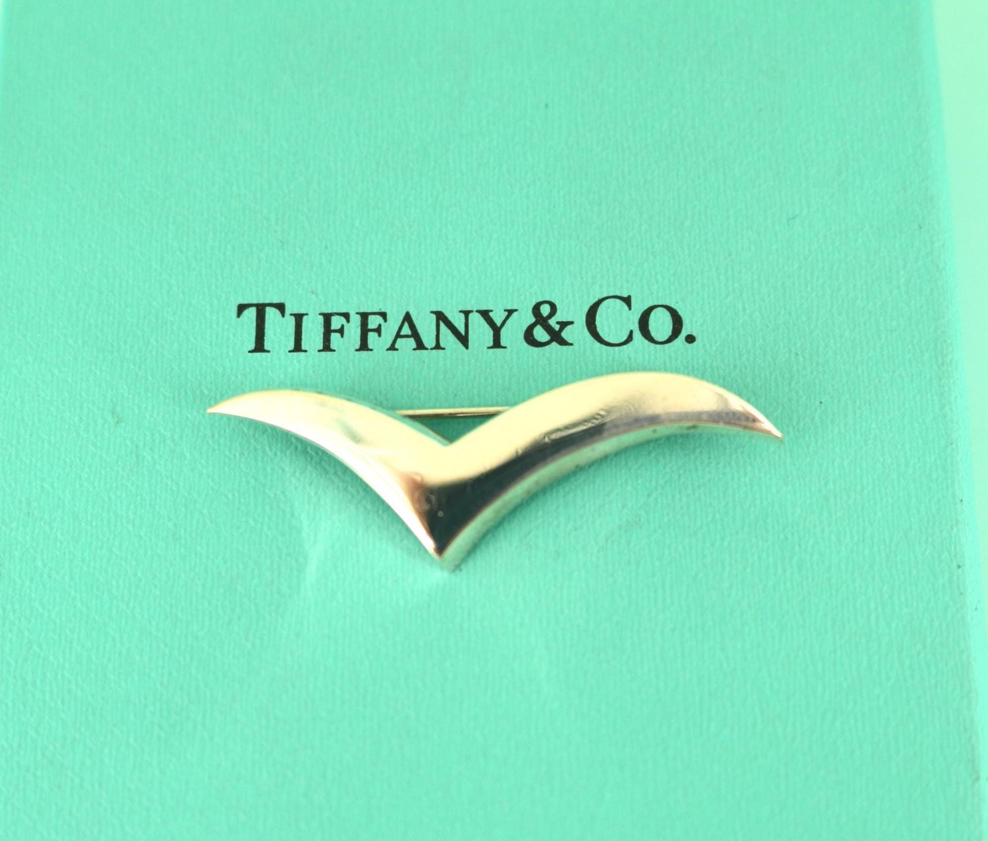 Tiffanys and Co Jewelry Authentic Brooch - Etsy