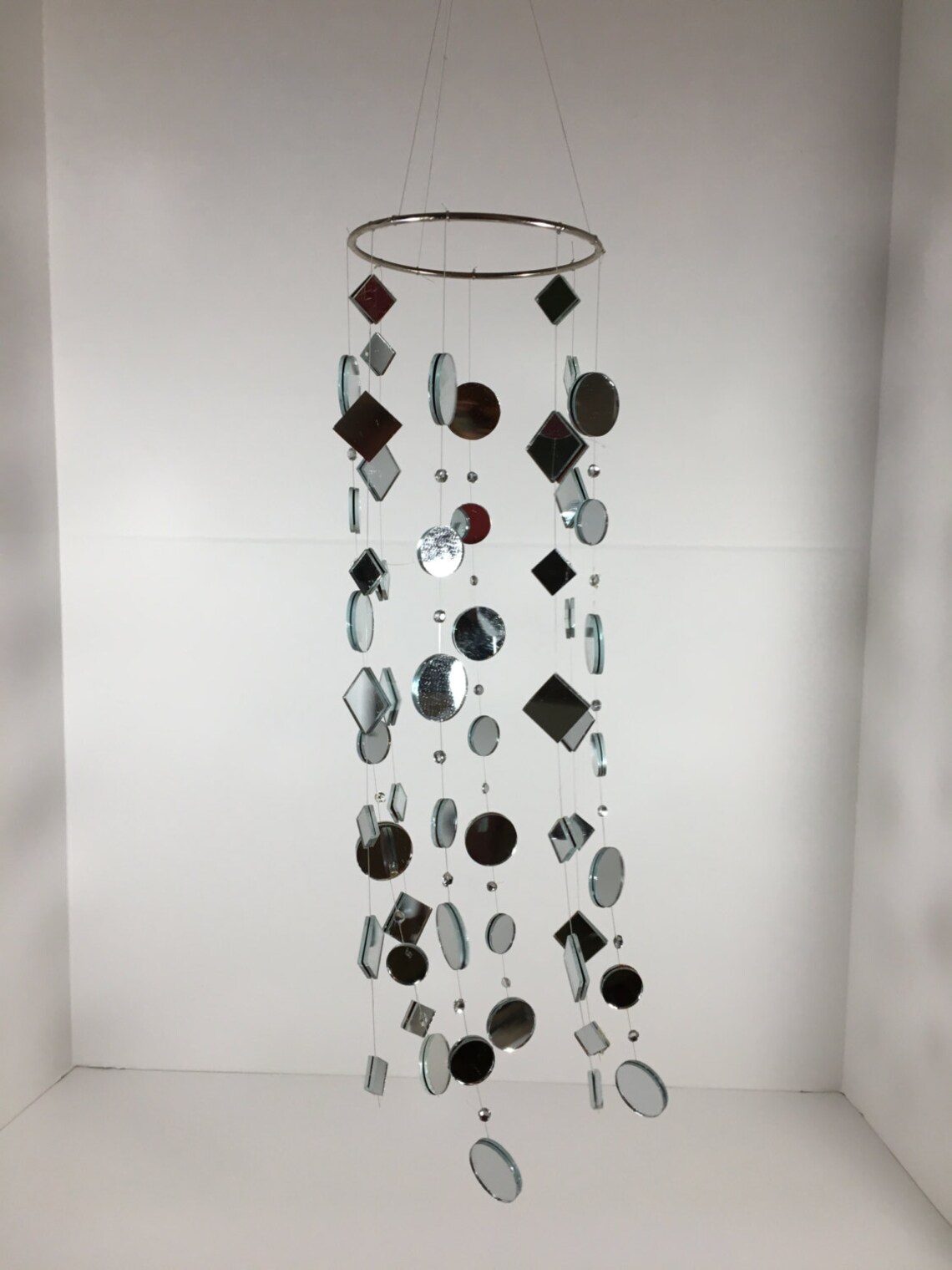 Suncatcher Mobile Mirror glass hanging light catcher Etsy