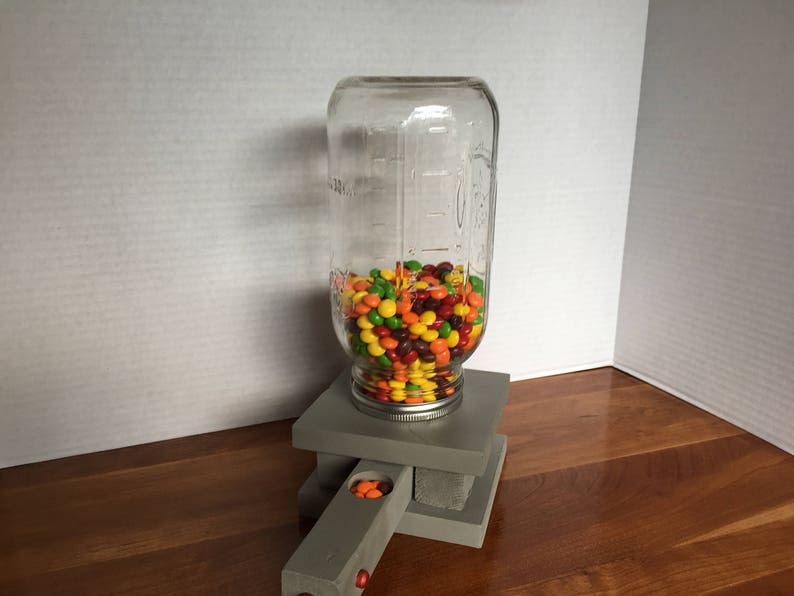 Large candy dispenser 2 quart jar Etsy