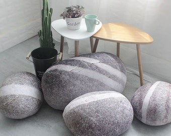 rock shaped pillows