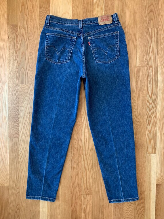 Levi's 512 30" High Waist Medium Wash Vintage Jea… - image 4