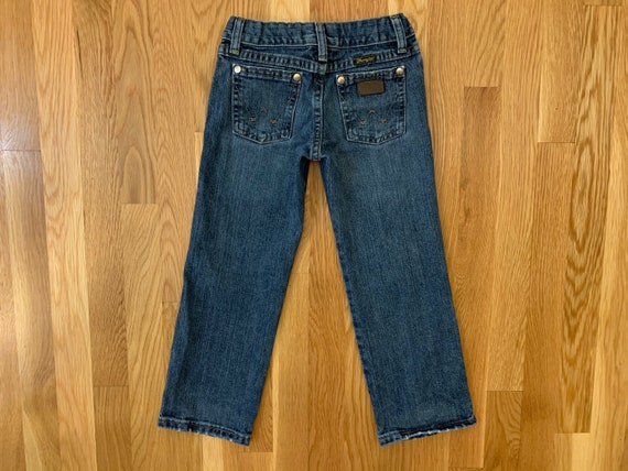 Wrangler Kids 5T 22 Dark Wash Vintage 