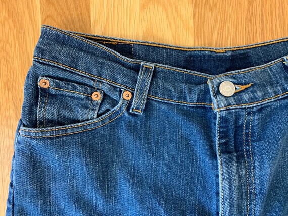 Levi's 512 30" High Waist Medium Wash Vintage Jea… - image 8