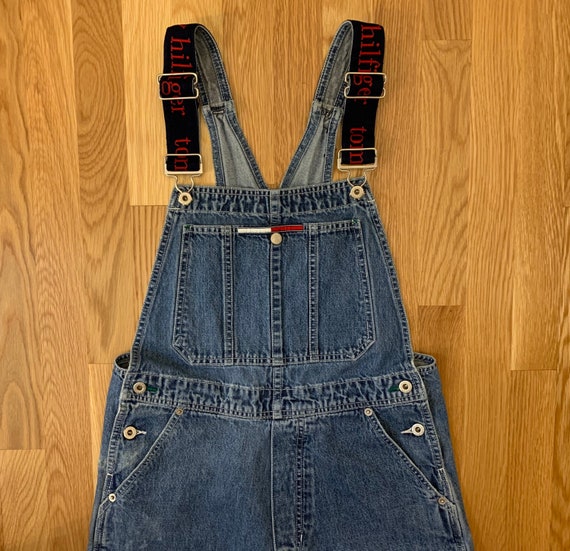 Tommy Hilfiger Sz Medium M Vintage Logo Embroidere