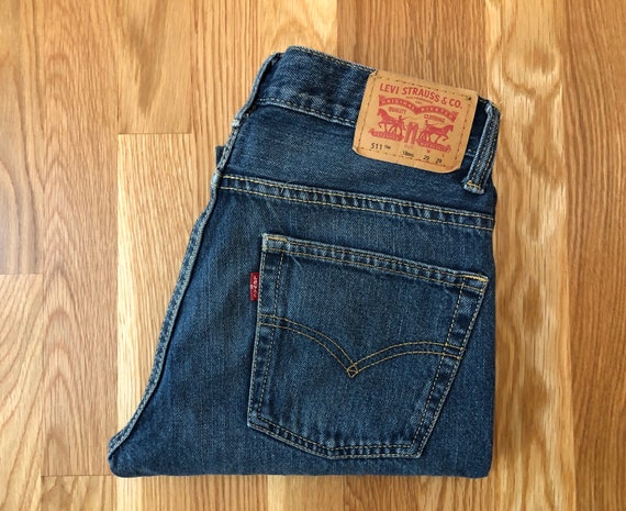 levis 511 dark wash