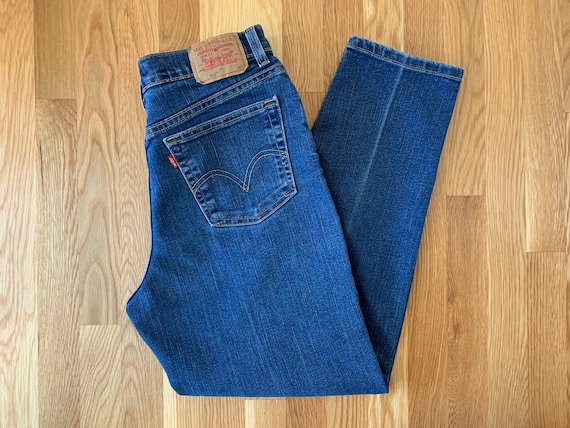 Levi's 512 30" High Waist Medium Wash Vintage Jea… - image 1