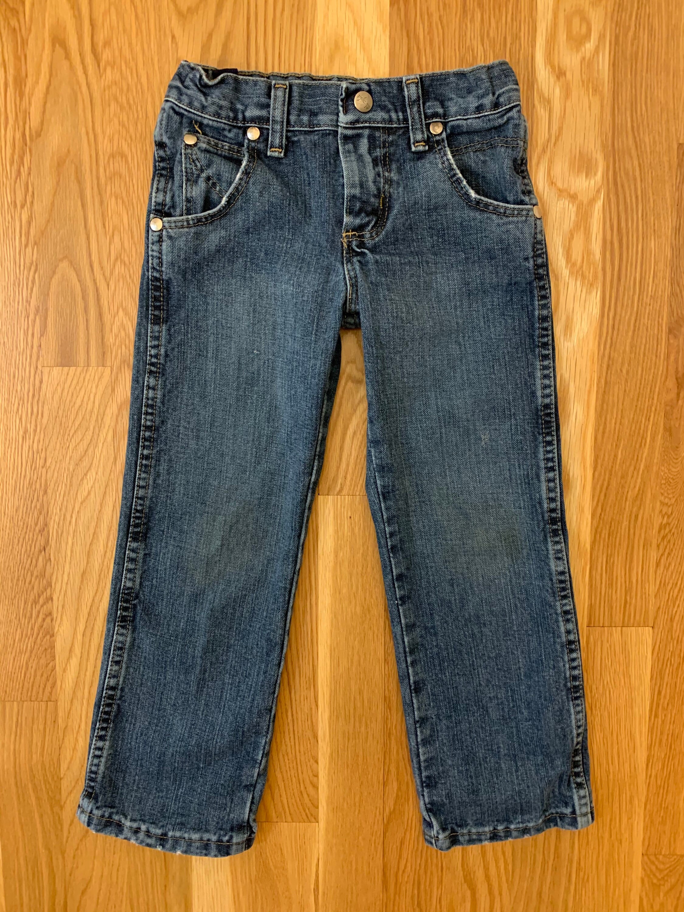 Wrangler Kids 5T 22 Dark Wash Vintage 
