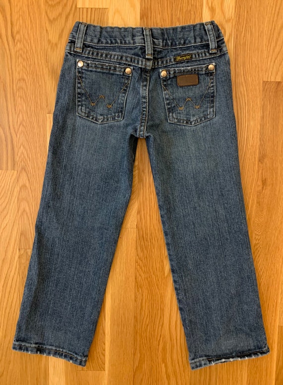 Wrangler Kids 5T 22 Dark Wash Vintage 
