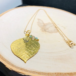 Leaf Pendant, Leaf necklace, Nature Jewelry, Nature lover’s jewelry, Jewelry inspired by nature, Leaf,Gold Jewelry, Gold Leaf,gold necklace