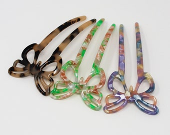 Butterfly Hairpins,Chopsticks Hair Pins,Hair Accessories.