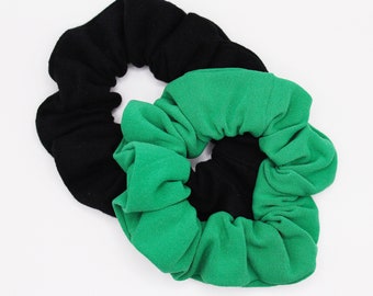 Jersey Cotton Hair Scrunchies, Scrunchy, Hair Ties, Top Knot, Gentle Hair Elastics, Hair Accessories, Scrunchie Gift Set, Favors, Handmade