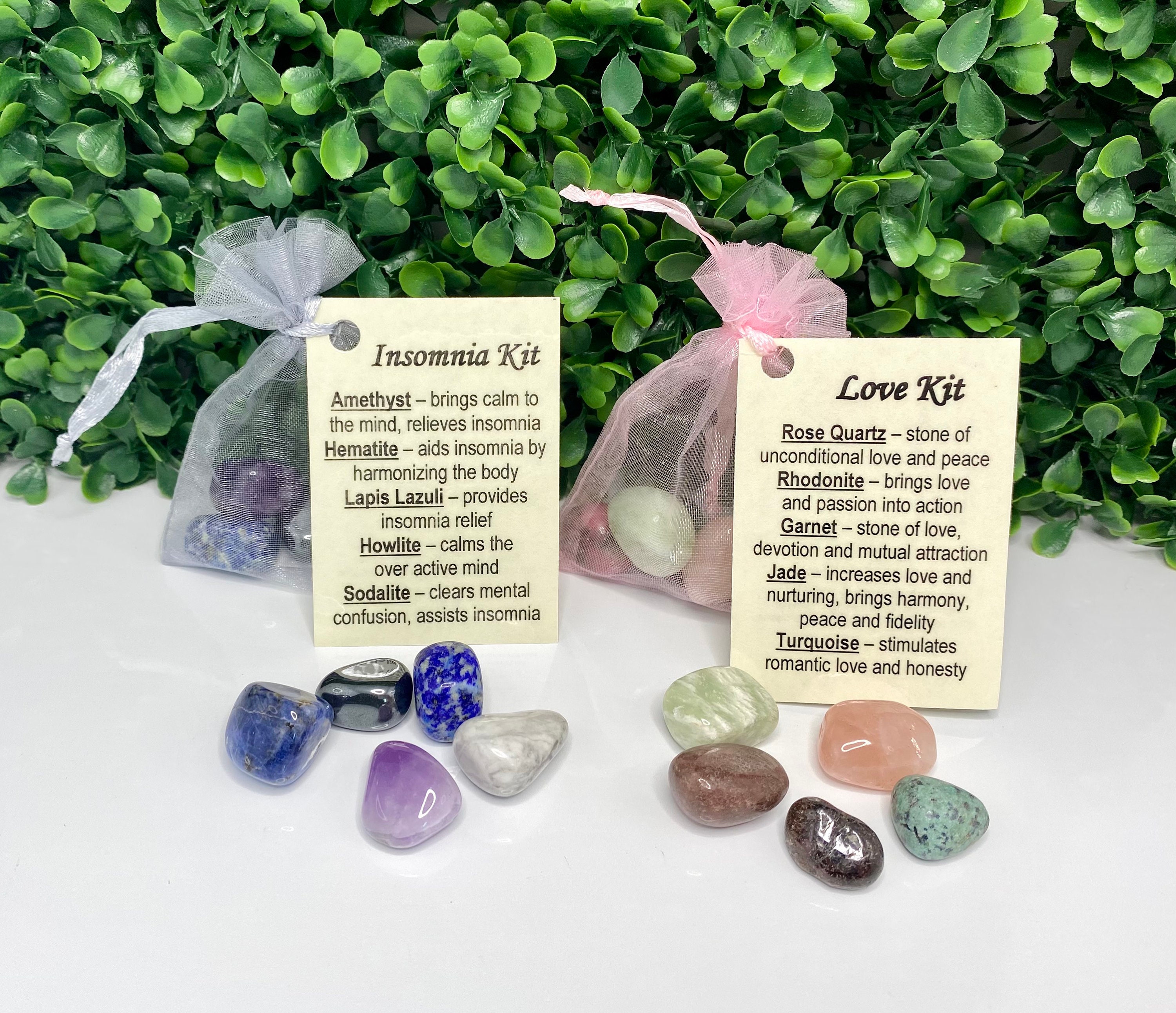 1x Crystal Kits tumbled stone kits healing crystal kits Etsy